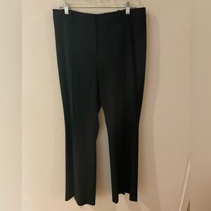 Brooks Brothers Classic Black Straight Leg Pants